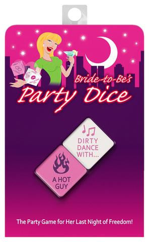 Bride-To-Be Party Dice