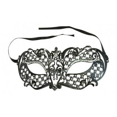 Venetian Elegant Black Mask