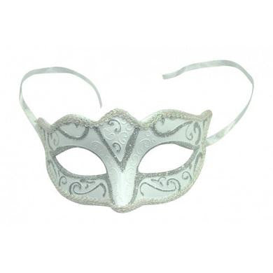 Venetian White Mask