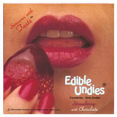 Female Edible Undies - Strawberry With Chocolate