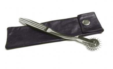 Wartenberg Pinwheel With Leather Sheath