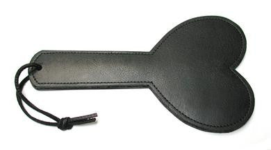 Leather Heart Paddle