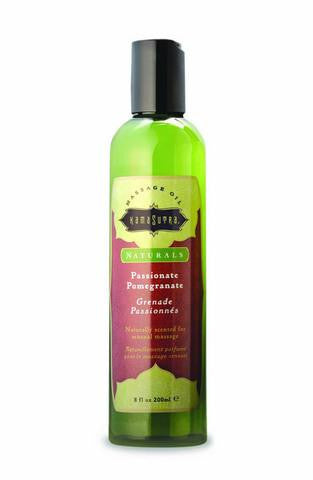 Passionate Pomegranate Naturals Massage Oil - 8 oz.