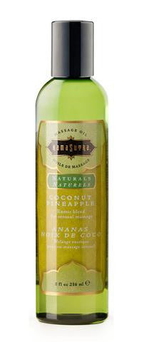 Naturals Massage Oil - Coconut Pineapple - 8 Fl. Oz.