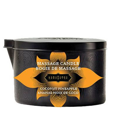 Massage Oil Candle - Coconut Pineapple - 6 Oz.