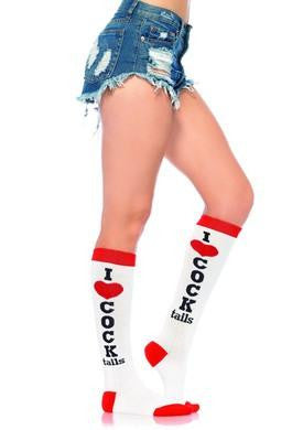 Cocktails Knee High Socks - One Size