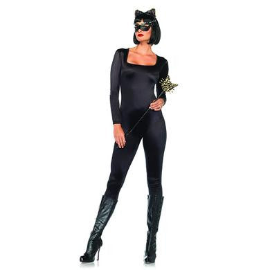 Spandex Catsuit - Black -  Medium