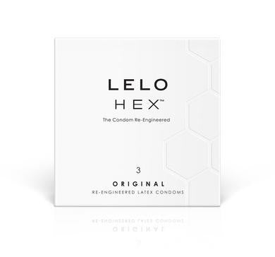 Hex Condoms Original - 3 Pack