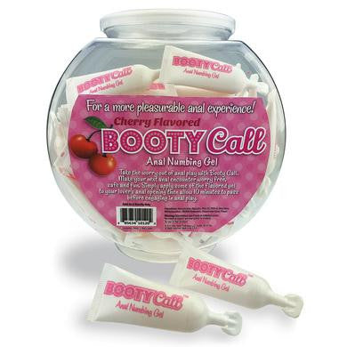 Bootycall Anal Numbing Gel -  72 Count Fishbowl