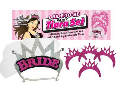 Bride-to-be Party Tiara Set