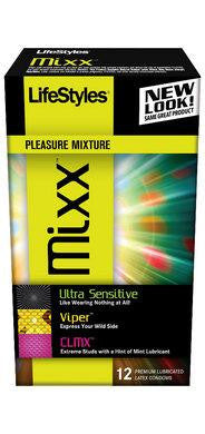 Lifestyles Mixx Condoms - 12  Pack