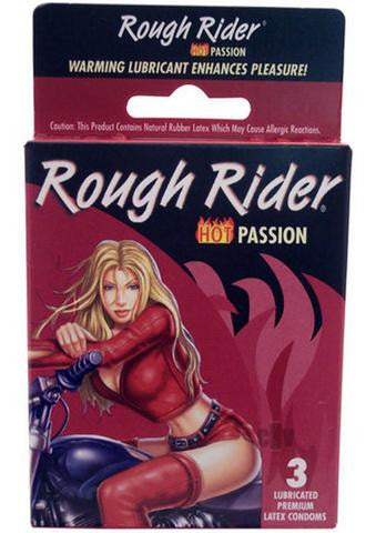 Rough Rider Hot Passion Warming - 3 Pack