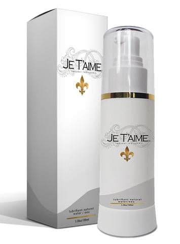 Je Taime All Natural Water-Based Lubricant - 3.38 oz.