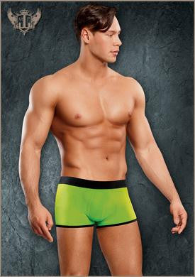 Neon Mesh Pouch Short - Lime - Large