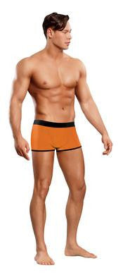 Neon Mesh Pouch Short - Orange - Medium