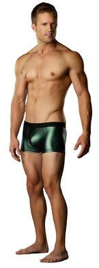 Matte Metallic Short Green Med