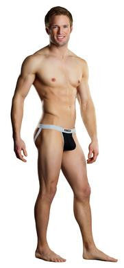 Sport Jock Athletic Mesh -  Black and Grey - Large-extra  Large