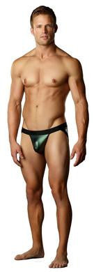 Matte Metallic Jock Green L-xl