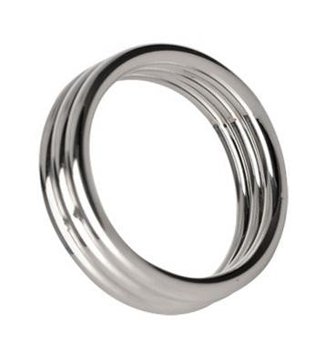 Eco 1.75-inch Stainless Steel  Triple Cock Ring