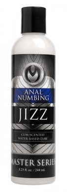 Jizz Cum Scented Anal  Desensitizing Lube - 8.25 Oz.