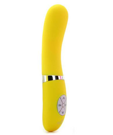 Confetti MV1 Silicone Vibrator - Neon Yellow