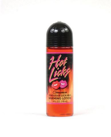 Cinnamon Hot Licks Sensuous Lickable Warming Lotion - 4 oz.