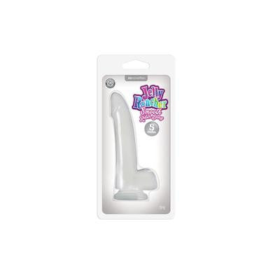 Jelly Rancher Smooth Rider Dong - 5 Inches - Clear