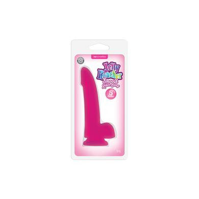 Jelly Rancher Smooth Rider Dong - 5 Inches - Pink