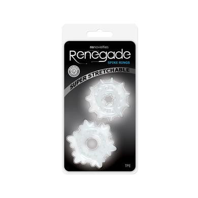 Renegade - Spike Rings - Clear