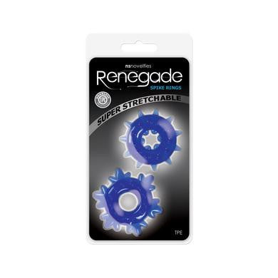 Renegade - Spike Rings - Blue