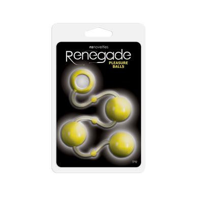 Renegade - Pleasure Balls - Neon Yellow