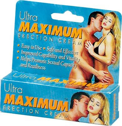 Ultra Maximum Erection Cream .5oz