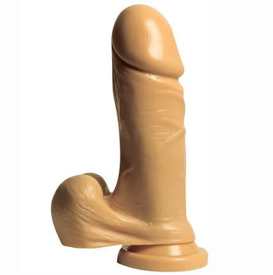 Lifeforms Big Boy with Balls and Suction Cup 7 Inch - Flesh