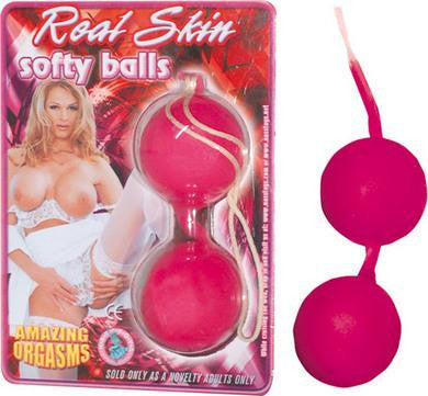 Real Skin Softy Balls - Pink