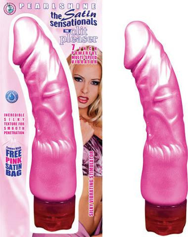 Pearlshine The Satin Sensationals The Clit Pleaser - Pink