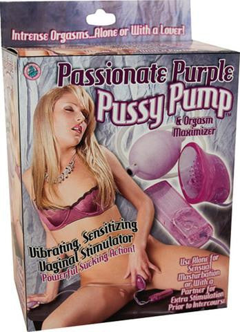 Passionate Purple Pussy Pump - Purple