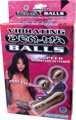 Vibrating Ben Wa Balls - Gold