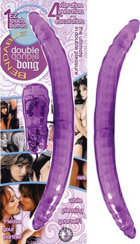 Bendable Double Dong - Lavender