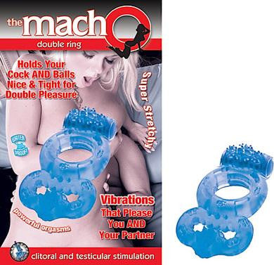 The Macho Double Ring - Blue