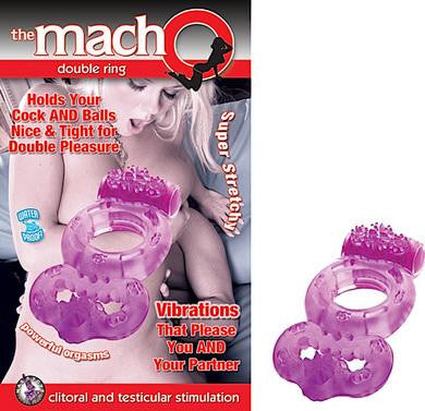 The Macho Double Ring - Purple