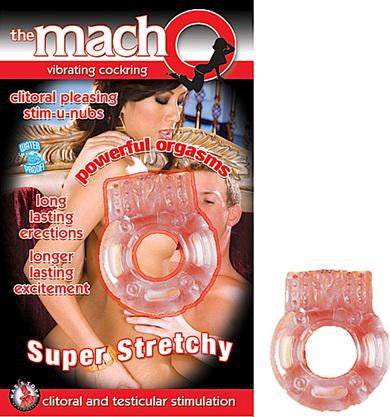 The Macho Vibrating Cockring - Flesh