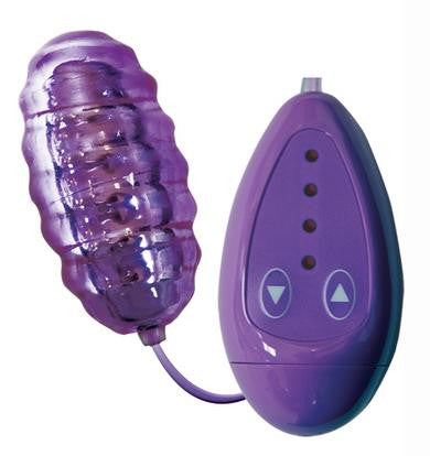 Vibrating Ridge Bullet - Purple