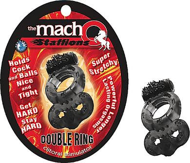 The Macho Stallions - Double Ring Clitoral Stimulator