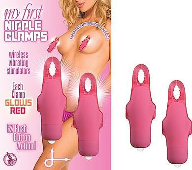 My First Nipple Clamps - Pink