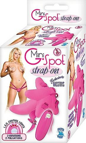 Mini G-Spot Strap-On - Pink