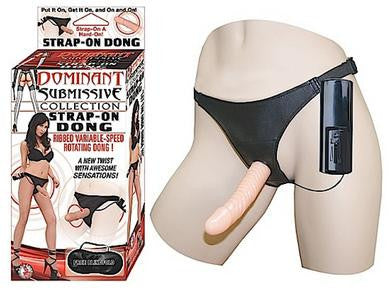 Dominant Submissive Collection Strap-On Dong - Flesh