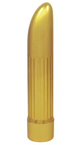 Vibe Ribbed Massager - Gold