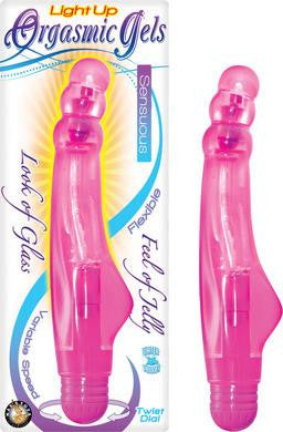 Orgasmic Gels Light Up  Sensuous - Pink