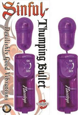 Sinful Thumping Bullet - Purple