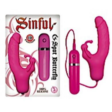 Sinful G-spot Butterfly Pink